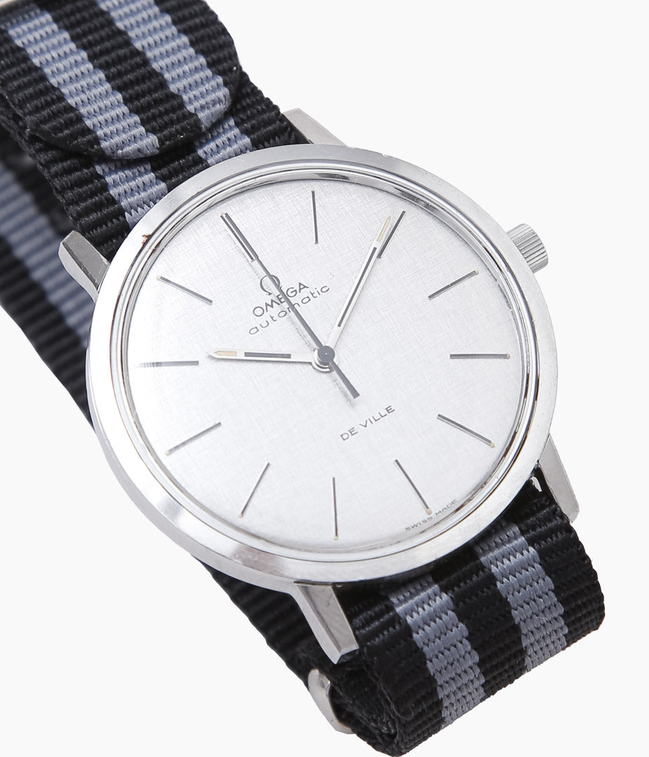VINTAGE WATCH ''OMEGA DE-VILLE'' (SILVER)