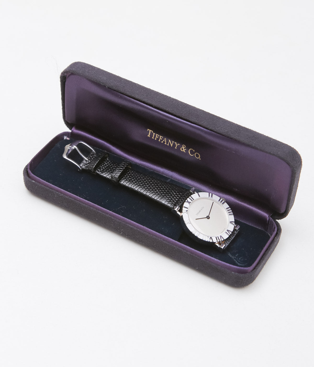 VINTAGE WATCH ''TIFFANY & CO. ATLAS'' (SILVER)
