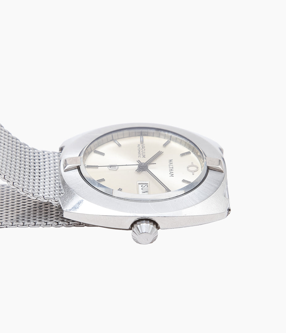 VINTAGE WATCHES ''WALTHAM VACUUM'' (SILVER)