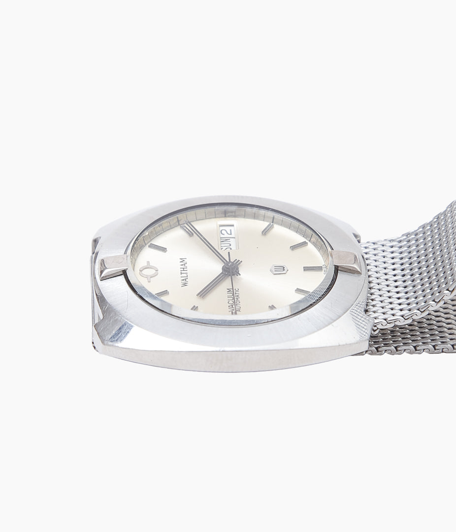 VINTAGE WATCHES ''WALTHAM VACUUM'' (SILVER)