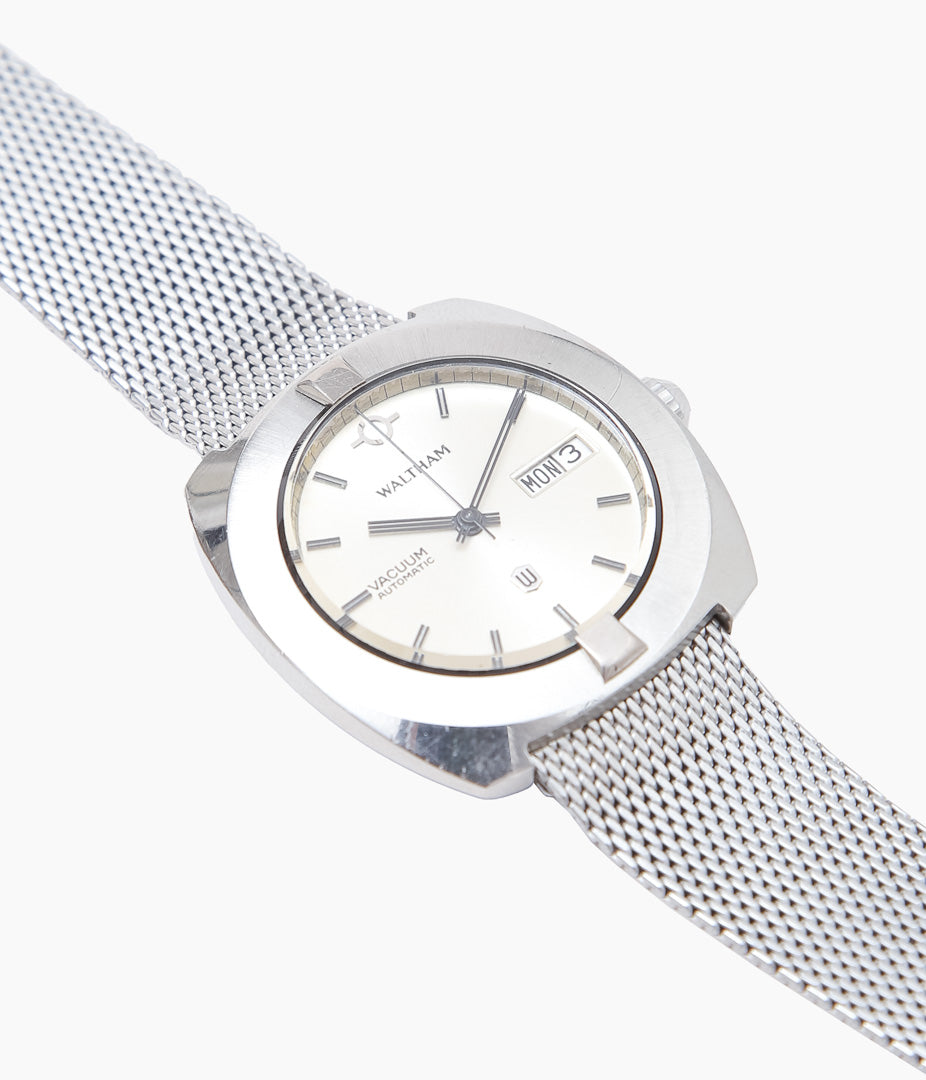VINTAGE WATCHES ''WALTHAM VACUUM'' (SILVER)