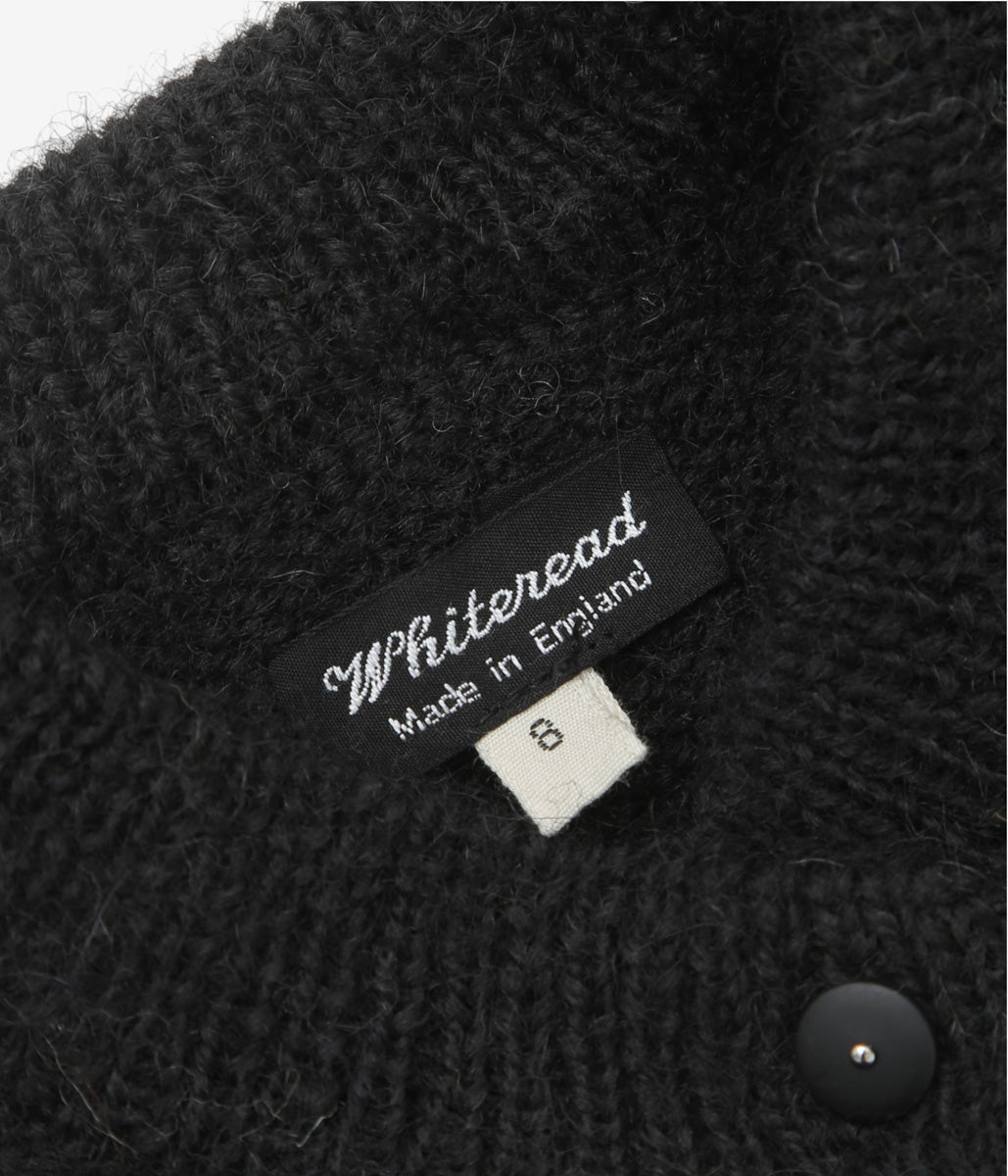 WHITEREAD ''MOWOOL CARDIGAN'' (EBONY)