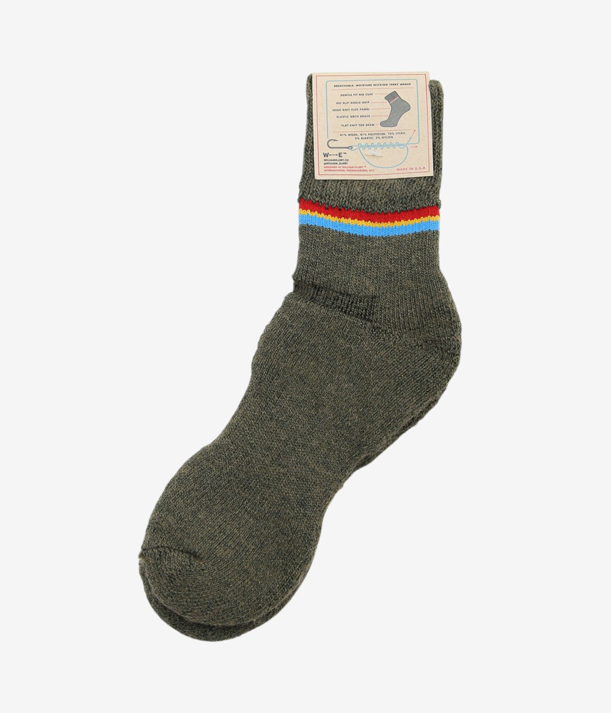 WILLIAM ELLERY ''REC SOCKS'' (RACING)