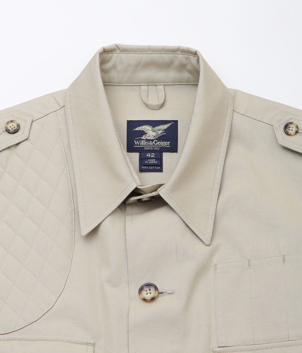 WILLIS & GEIGER ''THE HEMINGWAY BUSH JACKET'' (TAN)