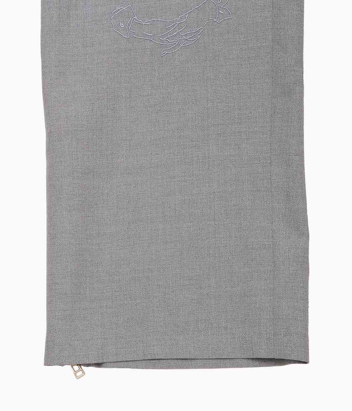 WONDEROUND ''BOXING TROUSERS'' (GREY/BEIGE)