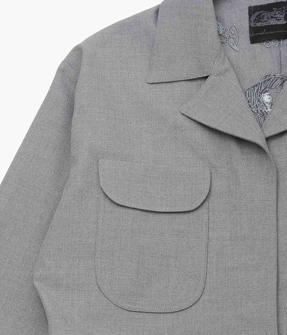 WONDEROUND ''WORKSUIT W/DRAW STRING'' (GREY/BEIGE)