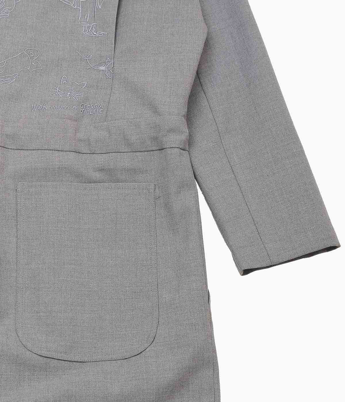 WONDEROUND ''WORKSUIT W/DRAW STRING'' (GREY/BEIGE)