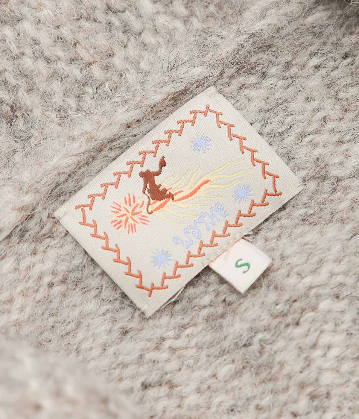 WYTHE ''ALPACA COTTON CARDIGAN'' (STAG)