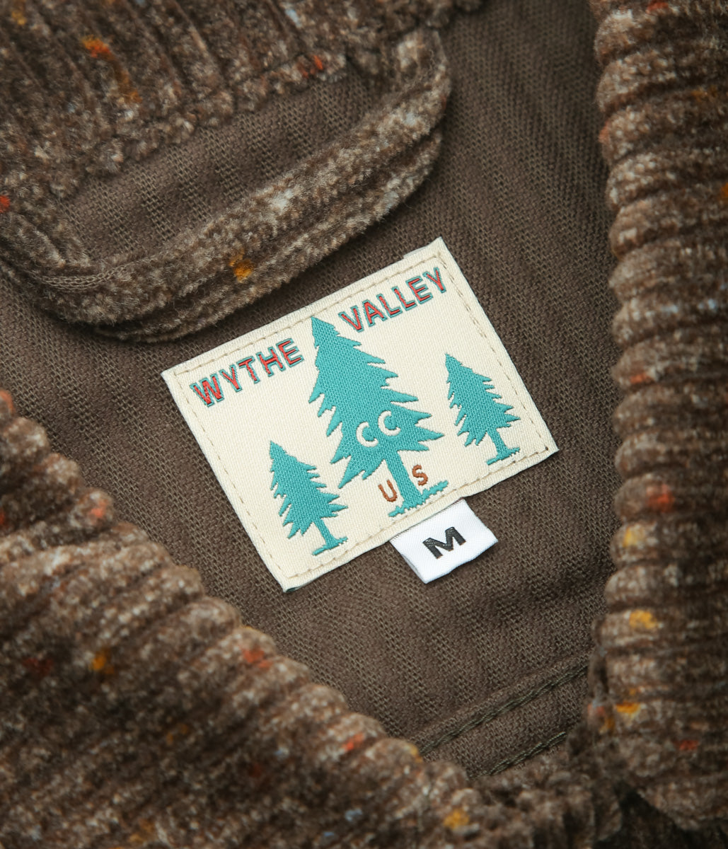WYTHE ''DONEGAL CORDUROY RANCH JACKET'' (RUSTIC BROWN)