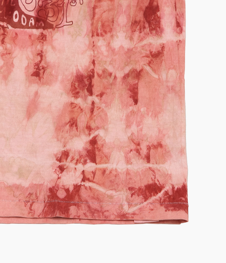 WYTHE ''SHIBORI TIE-DYE CONCERT T-SHIRT'' (MADDER)