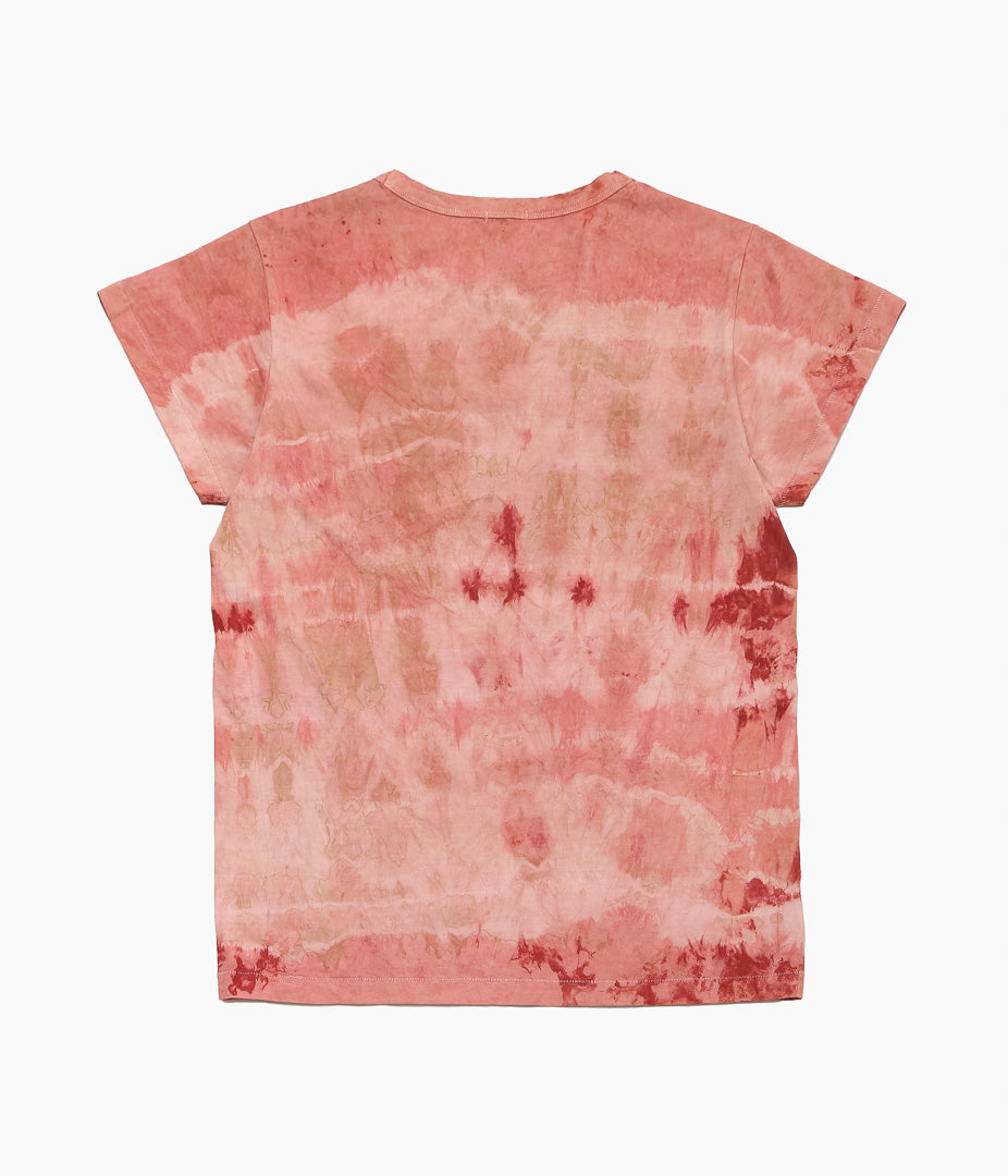 WYTHE ''SHIBORI TIE-DYE CONCERT T-SHIRT'' (MADDER)