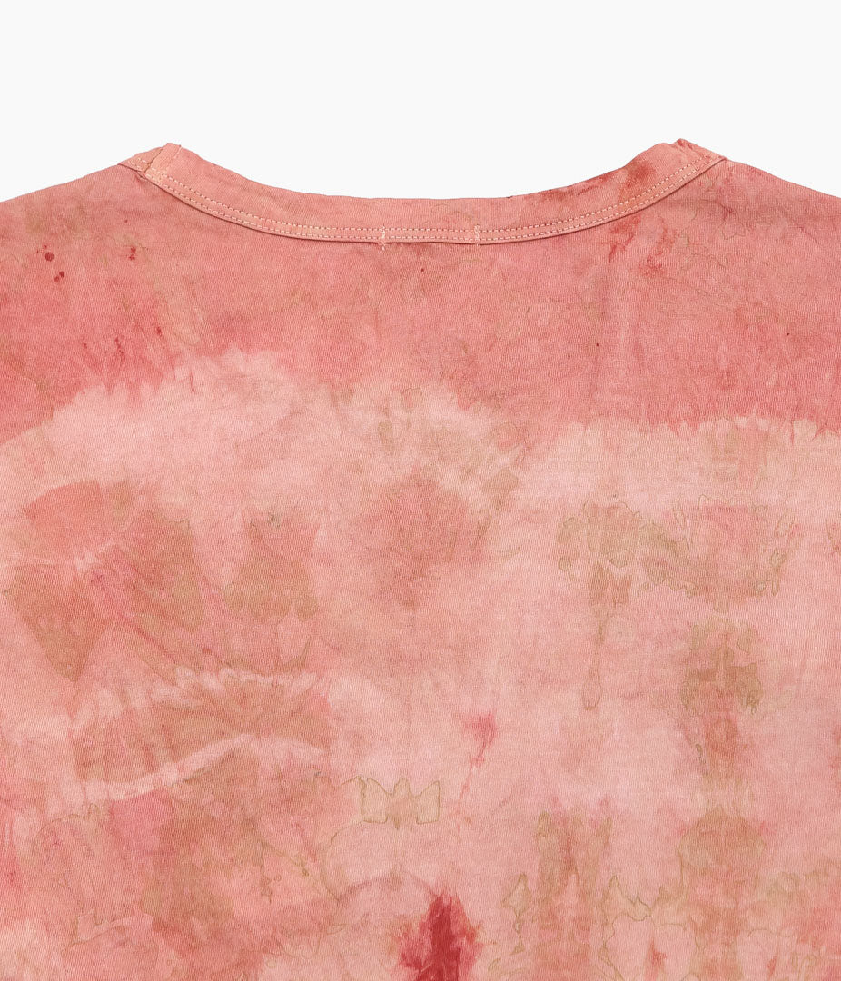 WYTHE ''SHIBORI TIE-DYE CONCERT T-SHIRT'' (MADDER)