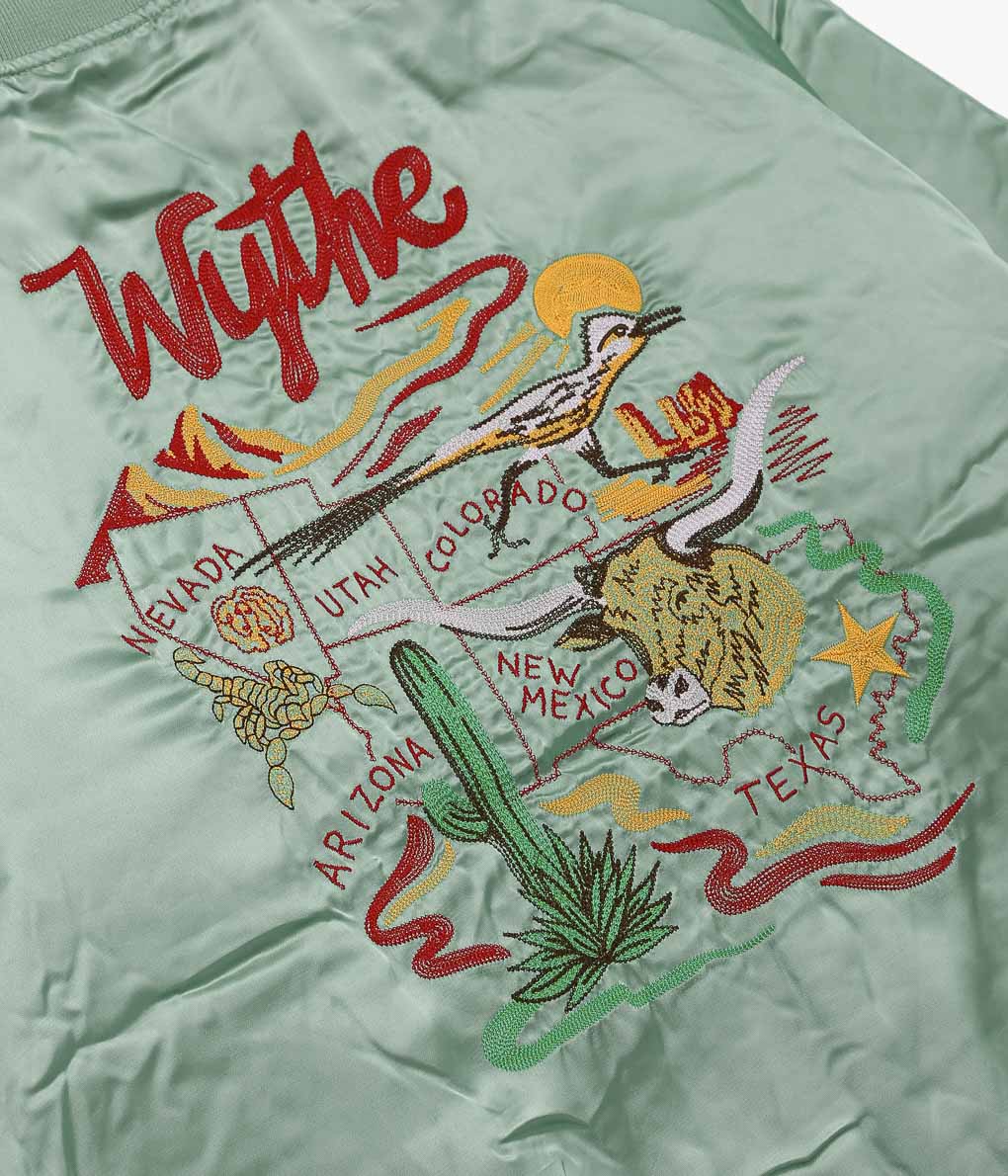 WYTHE ''SOUTHWEST SOUVENIR JACKET ''(FADED OLIVE)