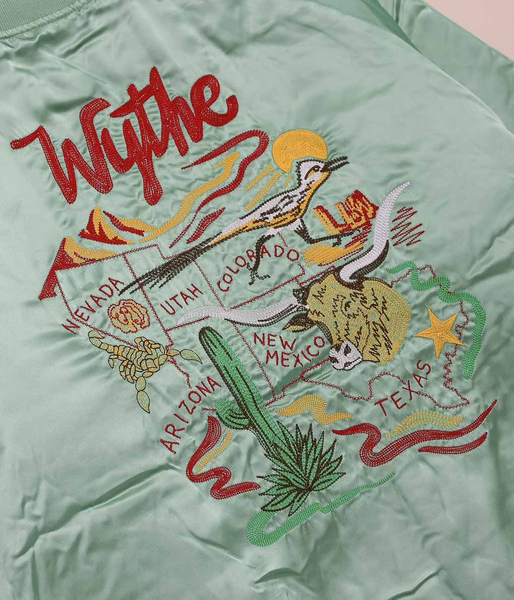 WYTHE ''SOUTHWEST SOUVENIR JACKET ''(FADED OLIVE)