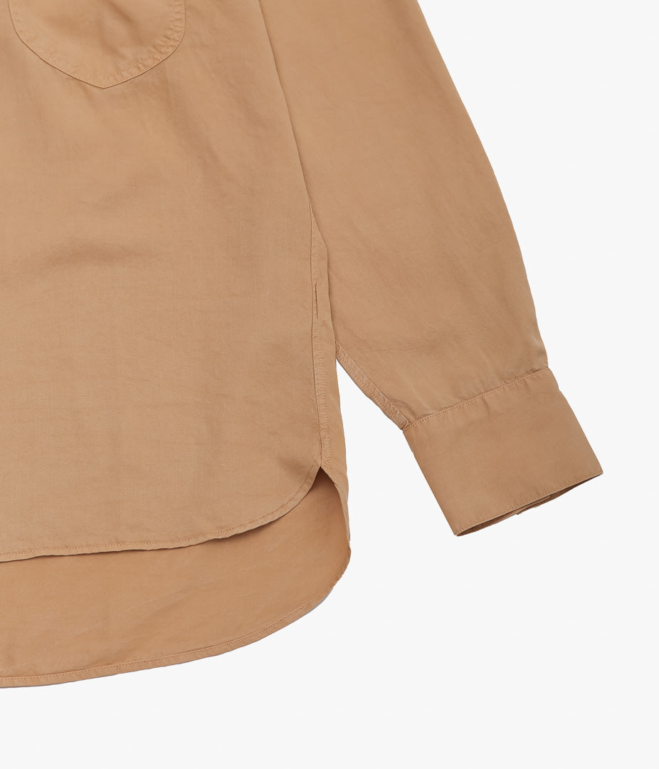 WYTHE ''TENCEL GABARDINE PEARLSNAP SHIRTS'' (APRICOT)