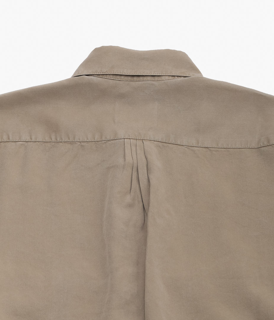 WYTHE ''TENCEL GABARDINE PEARLSNAP SHIRTS'' (CAMP KHAKI)