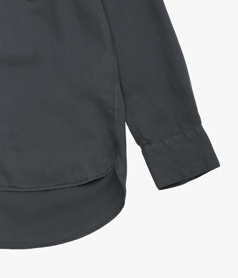 WYTHE ''TENCEL GABARDINE PEARLSNAP SHIRTS''(FADED BLACK)