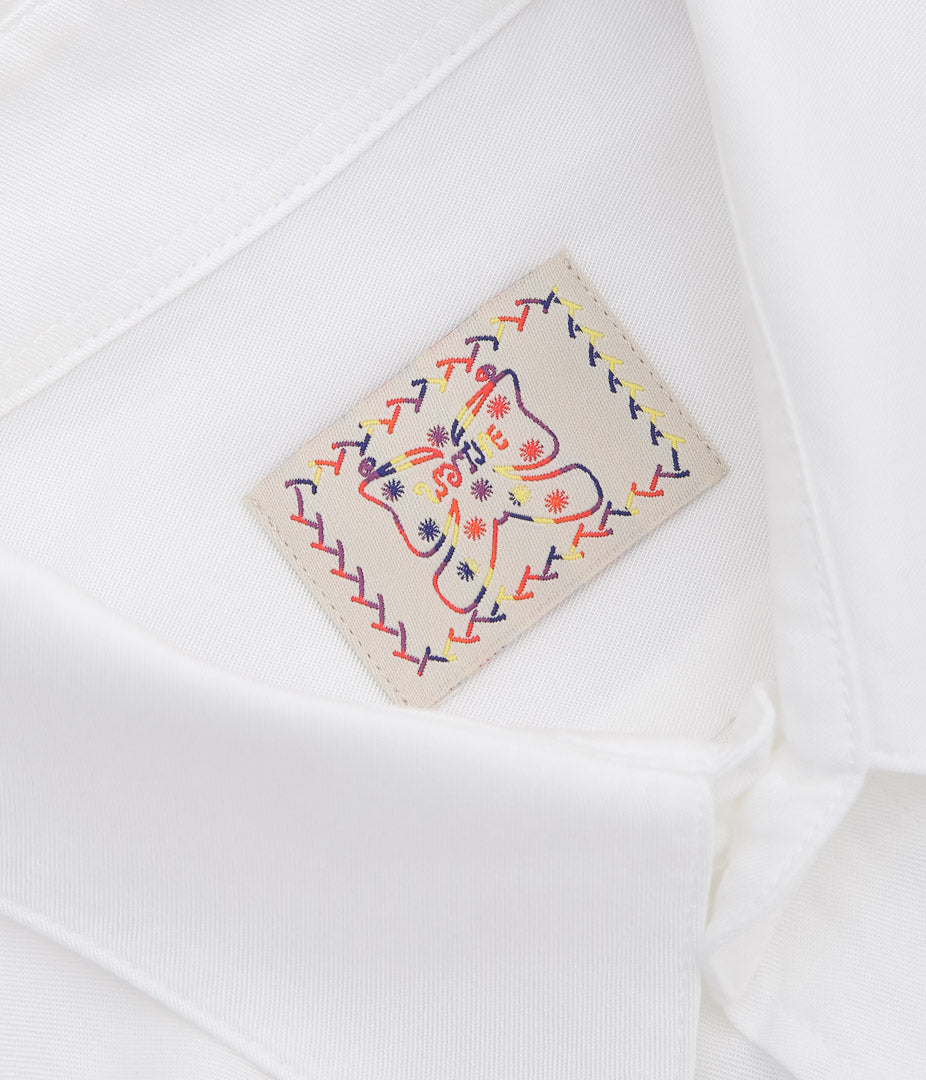 WYTHE ''TENCEL GABARDINE PEARLSNAP SHIRTS'' (NATURAL)