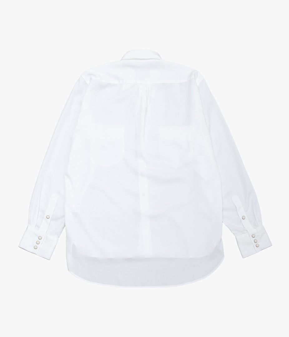 WYTHE ''TENCEL GABARDINE PEARLSNAP SHIRTS'' (NATURAL)