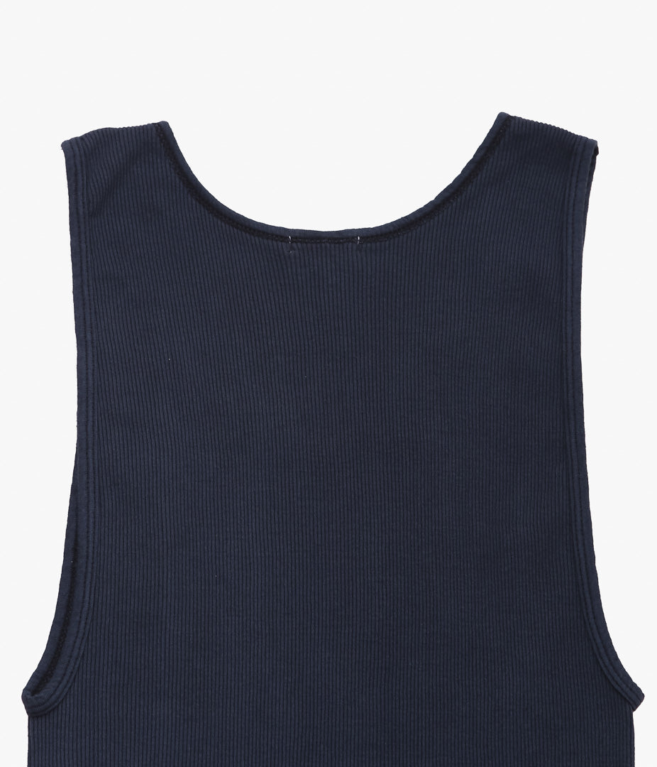 WYTHE ''TUBLAR RIBKNIT TANKTOP'' (FADED BLACK)