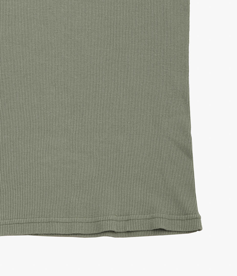 WYTHE ''TUBLAR RIBKNIT TANKTOP'' (FADED OLIVE)