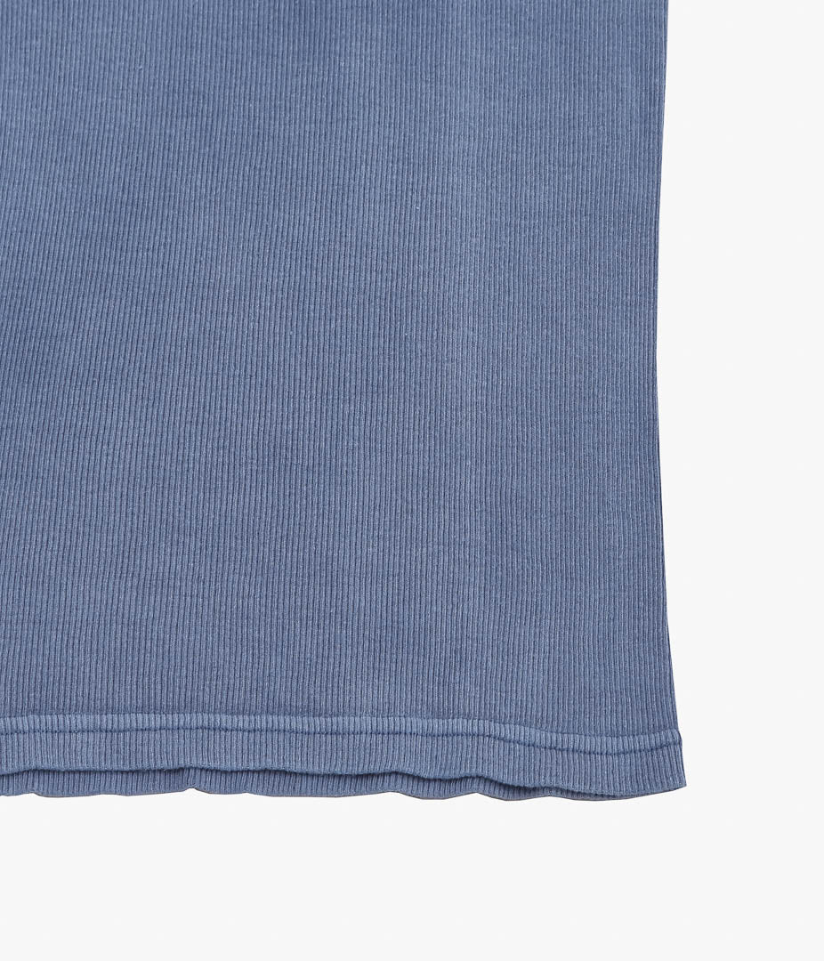 WYTHE ''TUBLAR RIBKNIT TANKTOP'' (INDIGO)