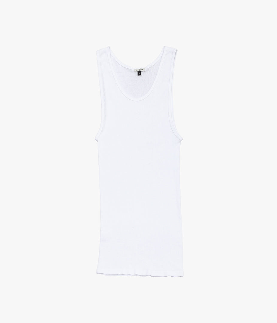WYTHE ''TUBLAR RIBKNIT TANKTOP'' (NATURAL)