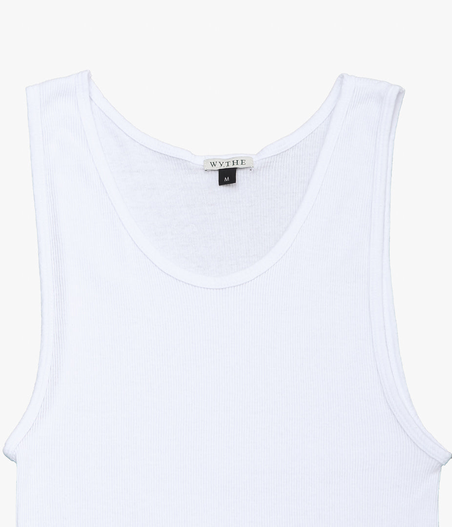 WYTHE ''TUBLAR RIBKNIT TANKTOP'' (NATURAL)