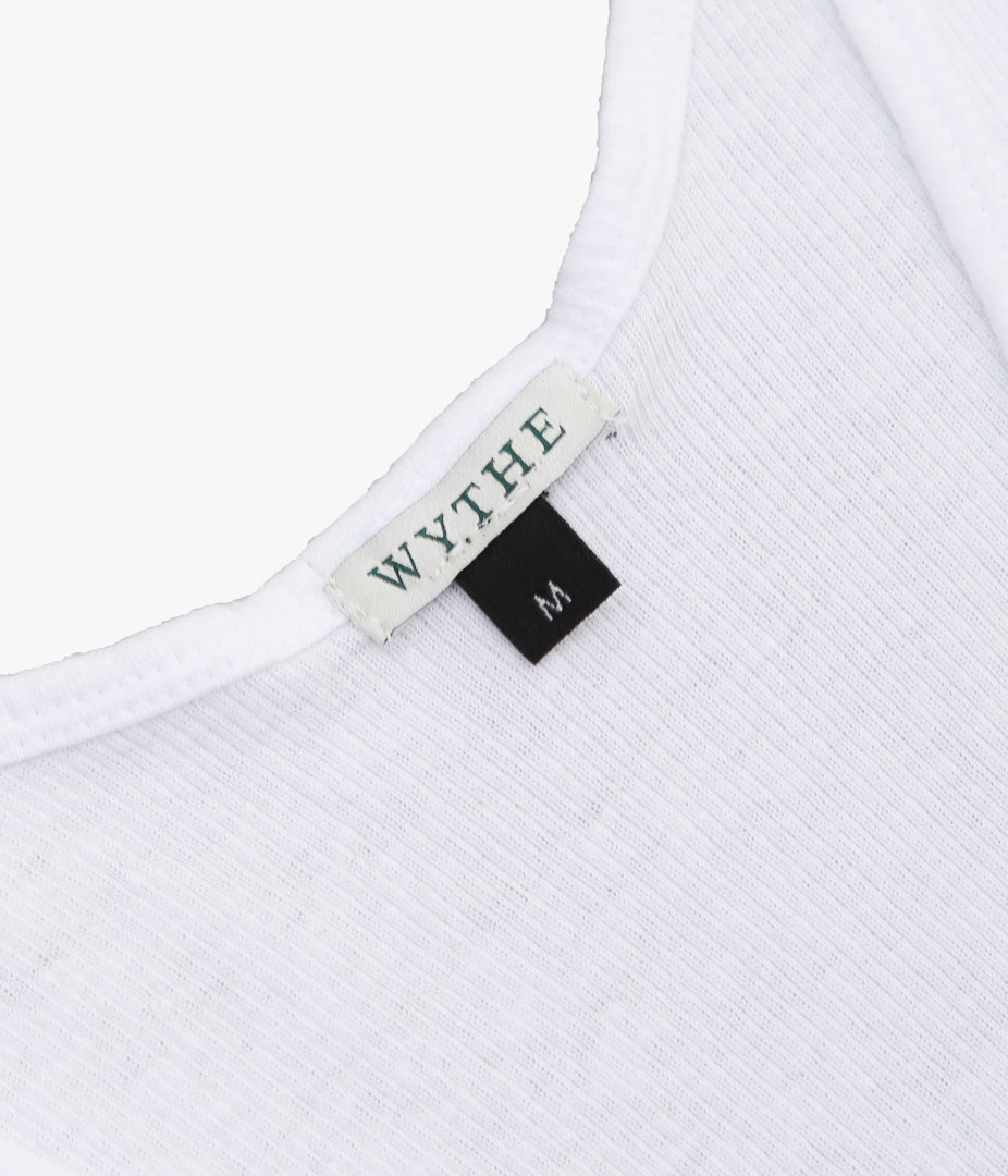 WYTHE ''TUBLAR RIBKNIT TANKTOP'' (NATURAL)
