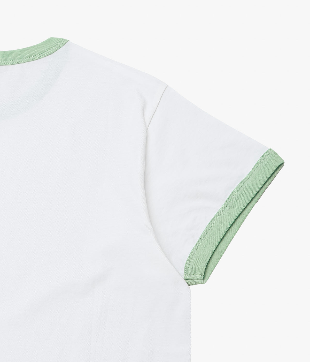 WYTHE ''TUBULAR RINGER T-SHIRT'' (CELADON)