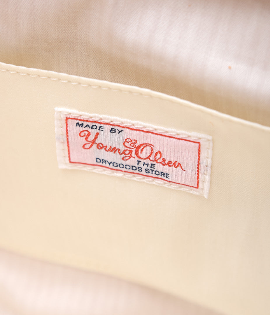 YOUNG&OLSEN THE DRYGOODS STORE ''EMBOSSED LEATHER STUDENT M'' (ORANGE)