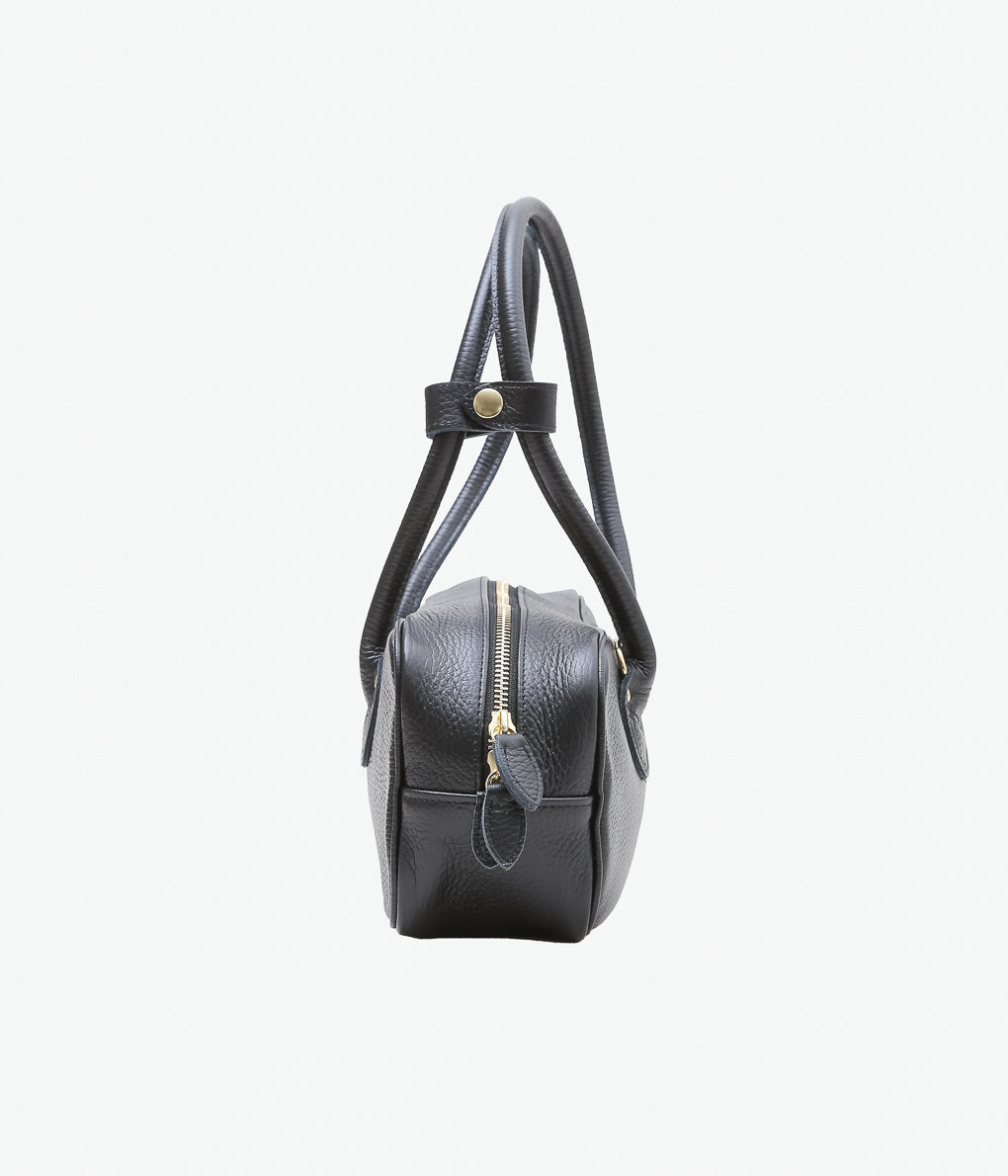 YOUNG&OLSEN THE DRYGOODS STORE ''EMBOSSED LEATHER STUDENT S'' (BLACK)