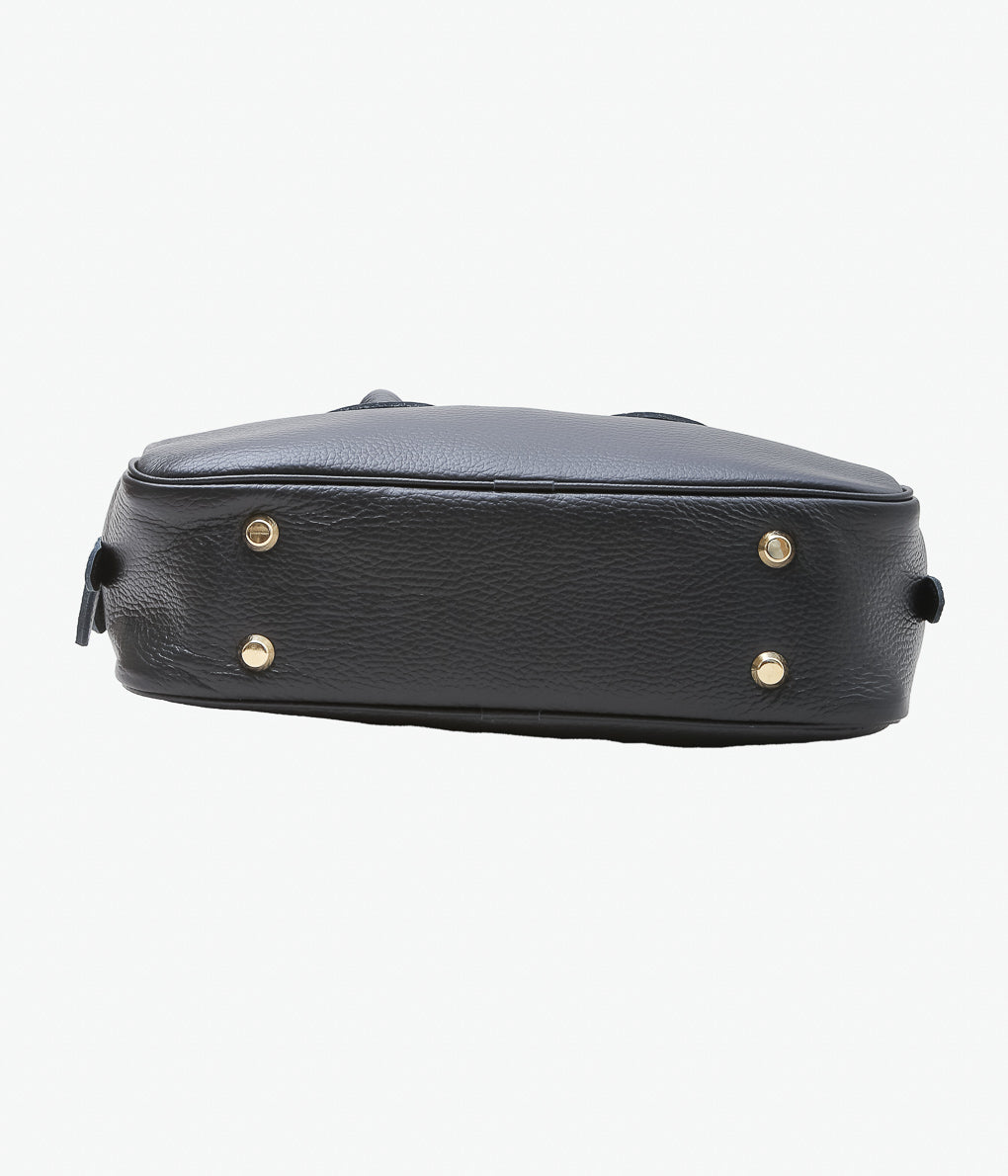YOUNG&OLSEN THE DRYGOODS STORE ''EMBOSSED LEATHER STUDENT S'' (BLACK)