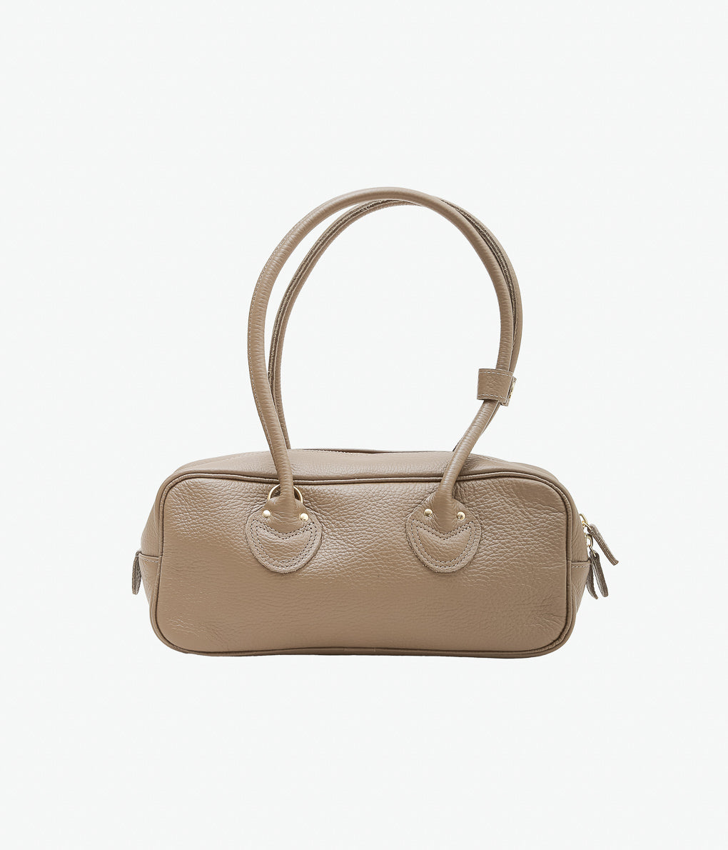 YOUNG&OLSEN THE DRYGOODS STORE ''EMBOSSED LEATHER STUDENT S'' (ETOUPE)