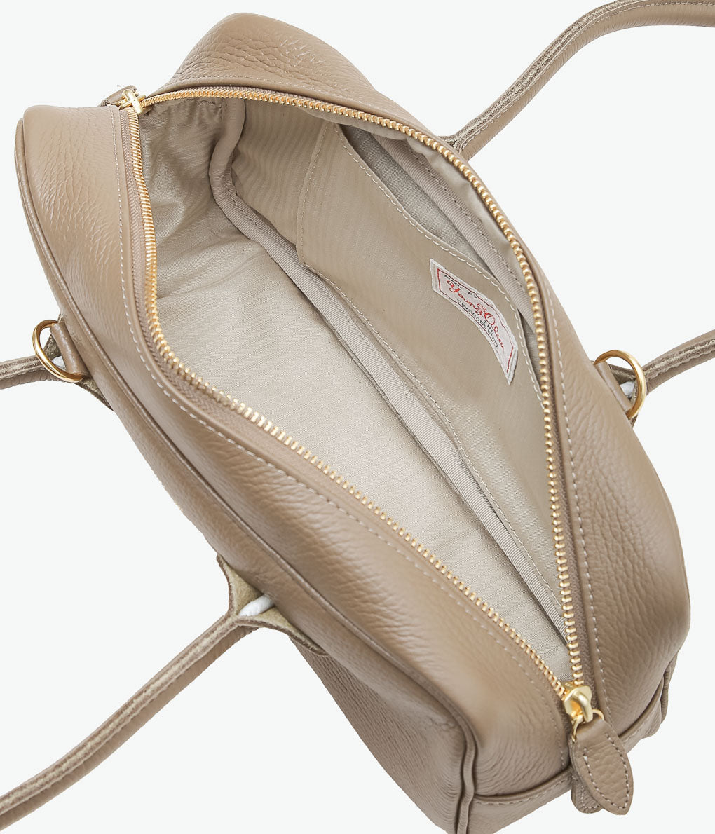 YOUNG&OLSEN THE DRYGOODS STORE ''EMBOSSED LEATHER STUDENT S'' (ETOUPE)
