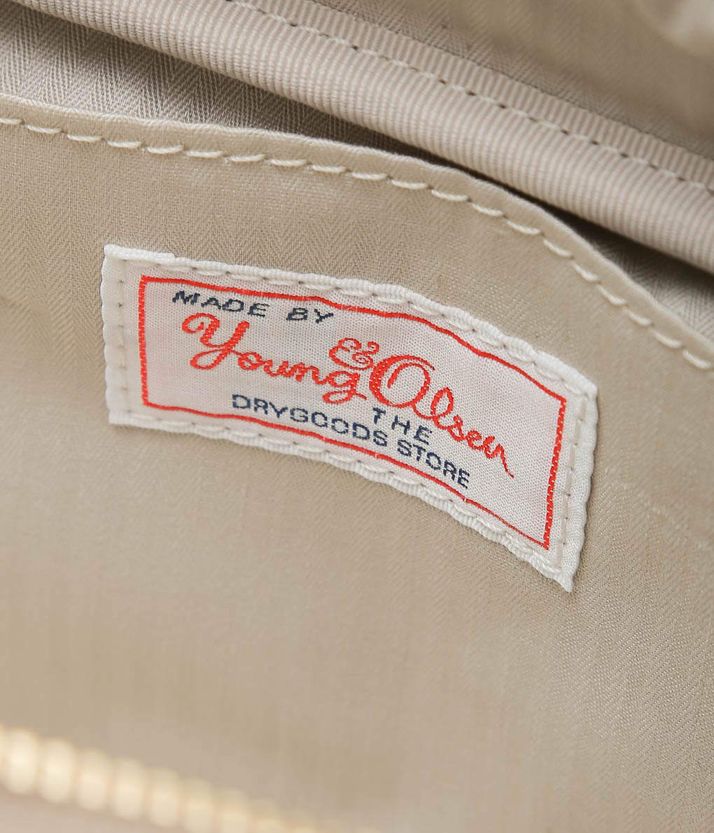 YOUNG&OLSEN THE DRYGOODS STORE ''EMBOSSED LEATHER STUDENT S'' (ETOUPE)