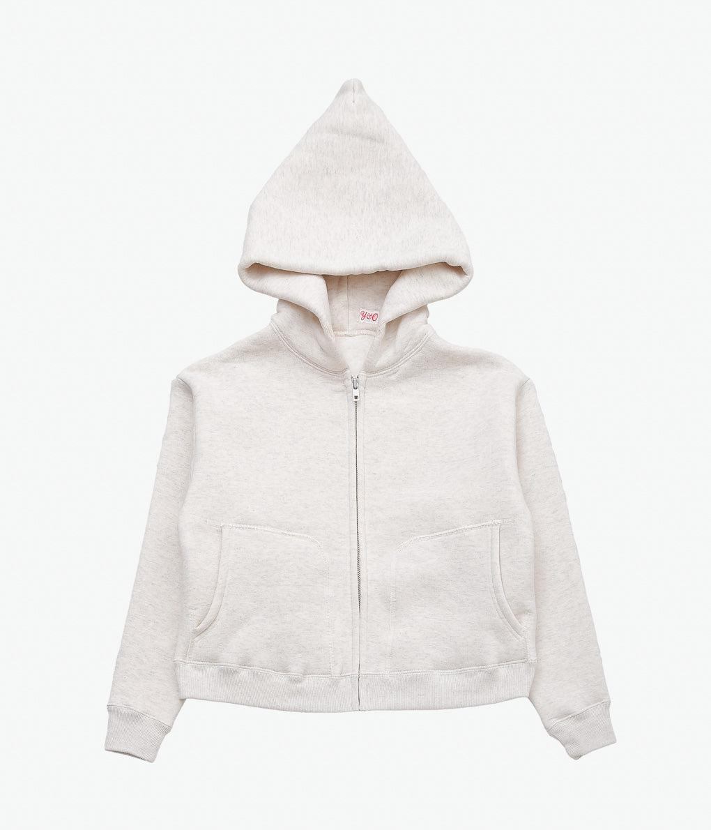 YOUNG&OLSEN THE DRYGOODS STORE ''GOOD OLD SWEAT ZIP PARKA'' (HEATHER)