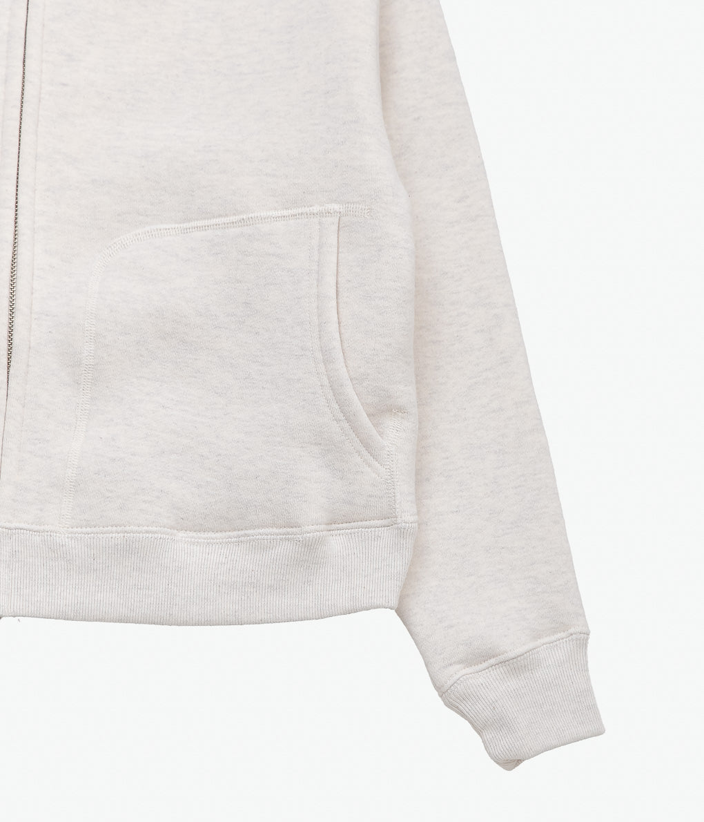 YOUNG&OLSEN THE DRYGOODS STORE ''GOOD OLD SWEAT ZIP PARKA'' (HEATHER)