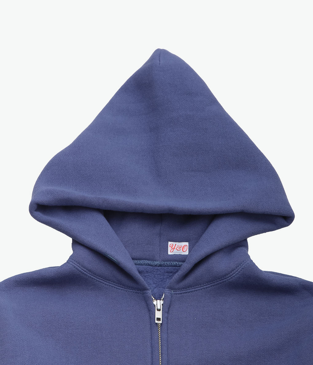 YOUNG&OLSEN THE DRYGOODS STORE ''GOOD OLD SWEAT ZIP PARKA'' (VTG BLUE)