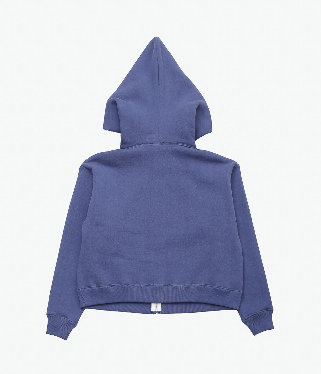 YOUNG&OLSEN THE DRYGOODS STORE ''GOOD OLD SWEAT ZIP PARKA'' (VTG BLUE)