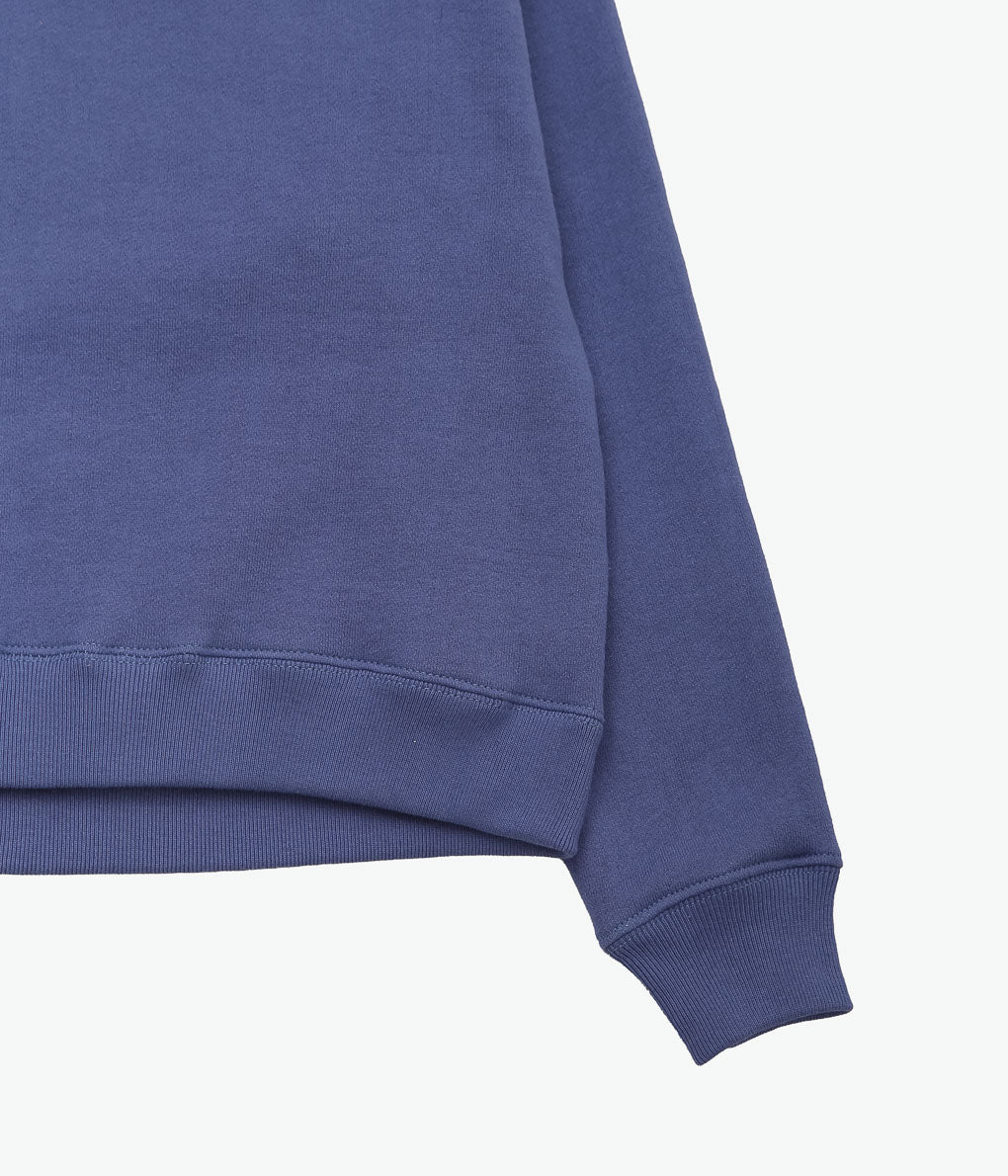 YOUNG&OLSEN THE DRYGOODS STORE ''GOOD OLD SWEAT ZIP PARKA'' (VTG BLUE)