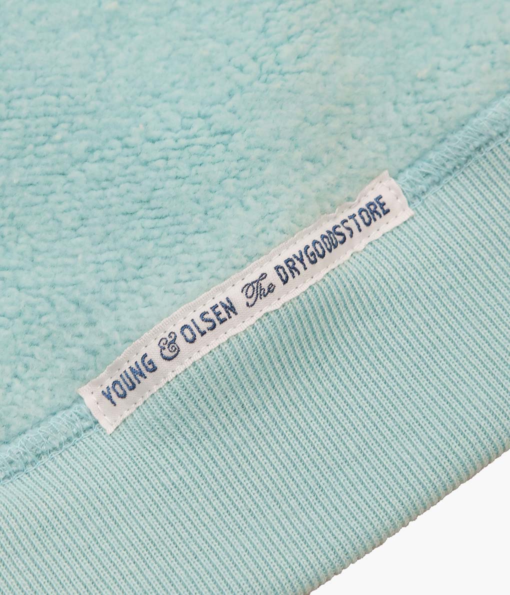 YOUNG & OLSEN THE DRYGOODS STORE ''GOOD OLD SWEAT ZIP PARKA''(VTG MINT)