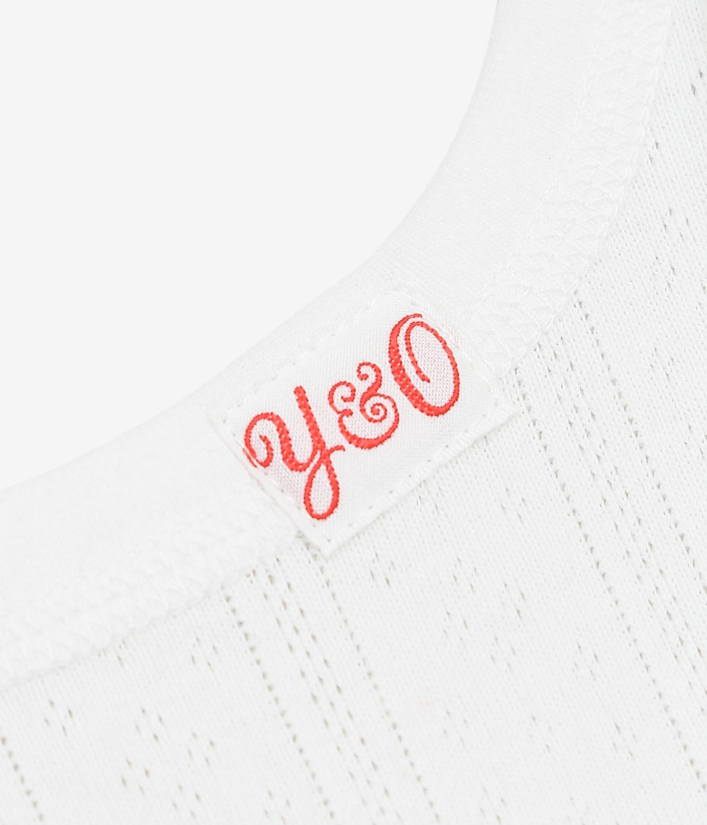 YOUNG&OLSEN THE DRYGOODS STORE ''PINHOLE RIB TANKTOP'' (WHITE)