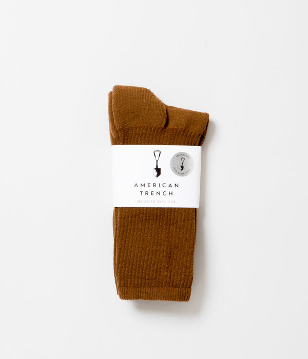 AMERICAN TRENCH "MIL-SPEC SPORT SOCK"(COYOTE)