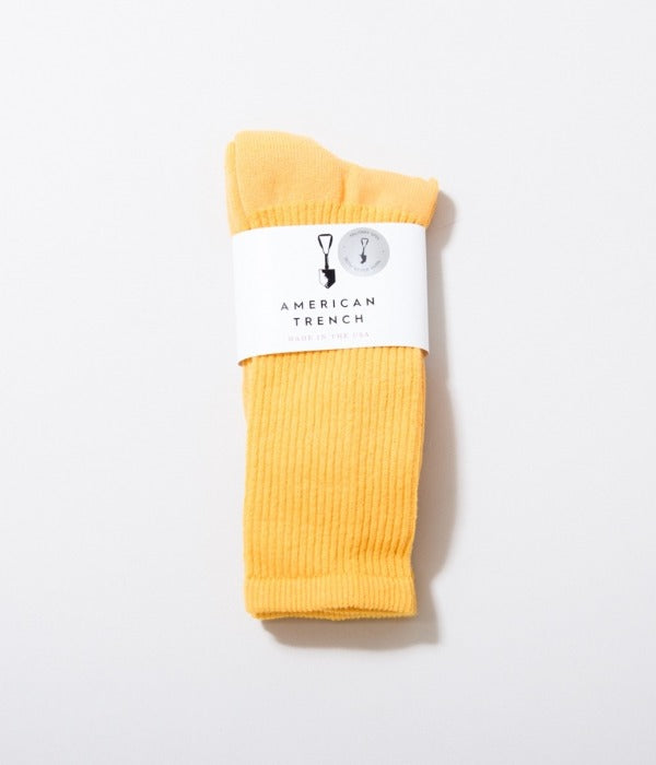 AMERICAN TRENCH "MIL-SPEC SPORT SOCK"(YELLOW)