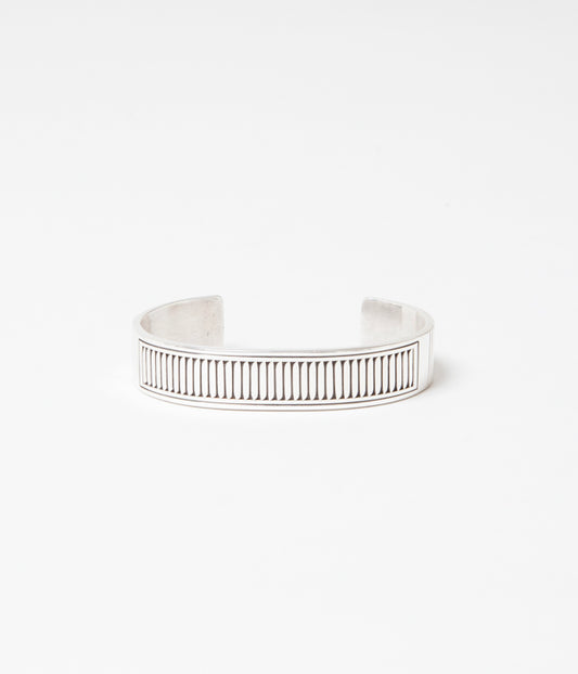 HOWARD NELSON "12MM FILIP FEATHER BANGLE"(STARLING SILVER)