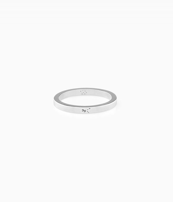 LE GRAMME ''3G RIBBON RING POLISHED'' (POLISHED)