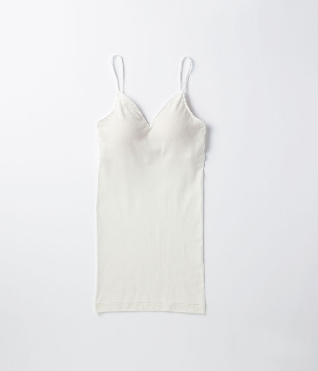 SOUPLE LUZ "BRA PAT CAMISOLE"(OFF WHITE)