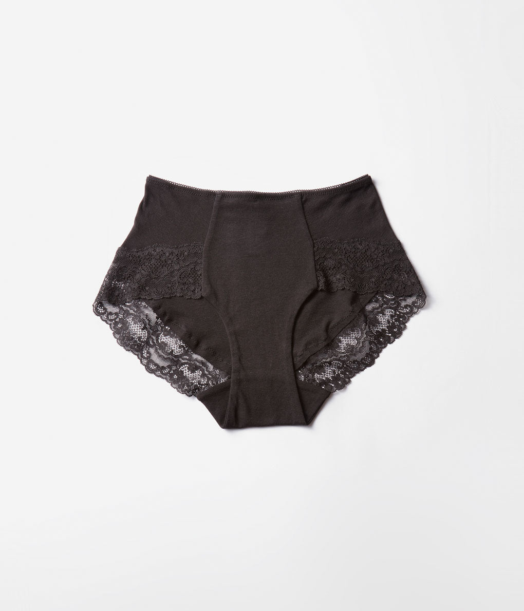 SOUPLE LUZ "BACK RACE SHORTS"(BLACK)