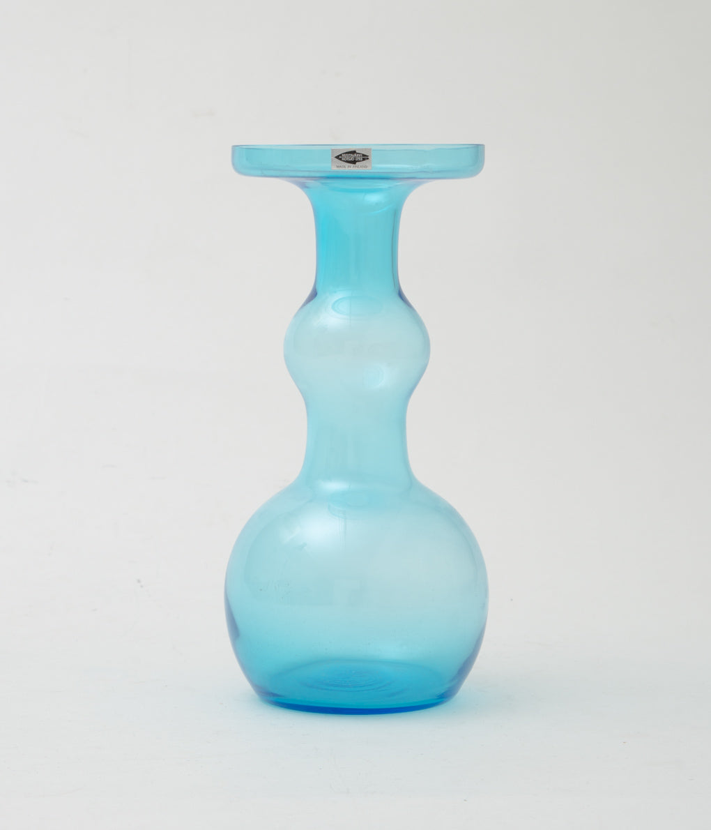 NUUTAJARVI (OIVA TOIKKA) "VASE 1483L"(BLUE)